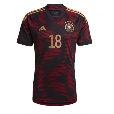 Fotballdrakt Herre Tyskland Jonas Hofmann #18 Bortedrakt VM 2022 Kortermet